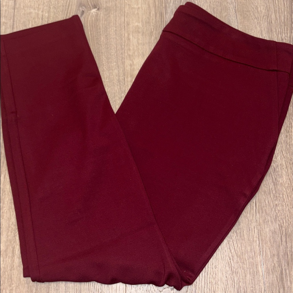 Dalia Deep Burgundy Skinny Pants